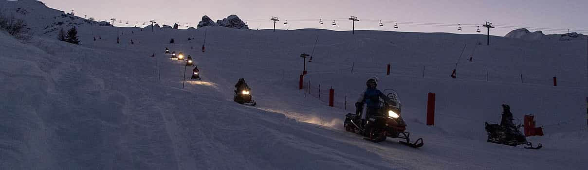 Foto 1 Excursión en moto de nieve de 23 km