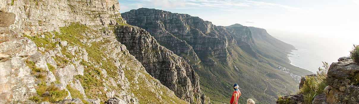 Photo 1 Climbing the Table Mountain