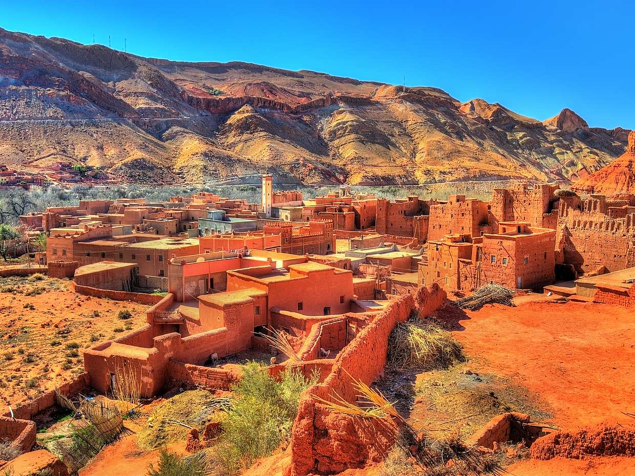 Atlas Mountains, Three Valleys and Waterfalls Tour with Camel Ride from Marrakesh