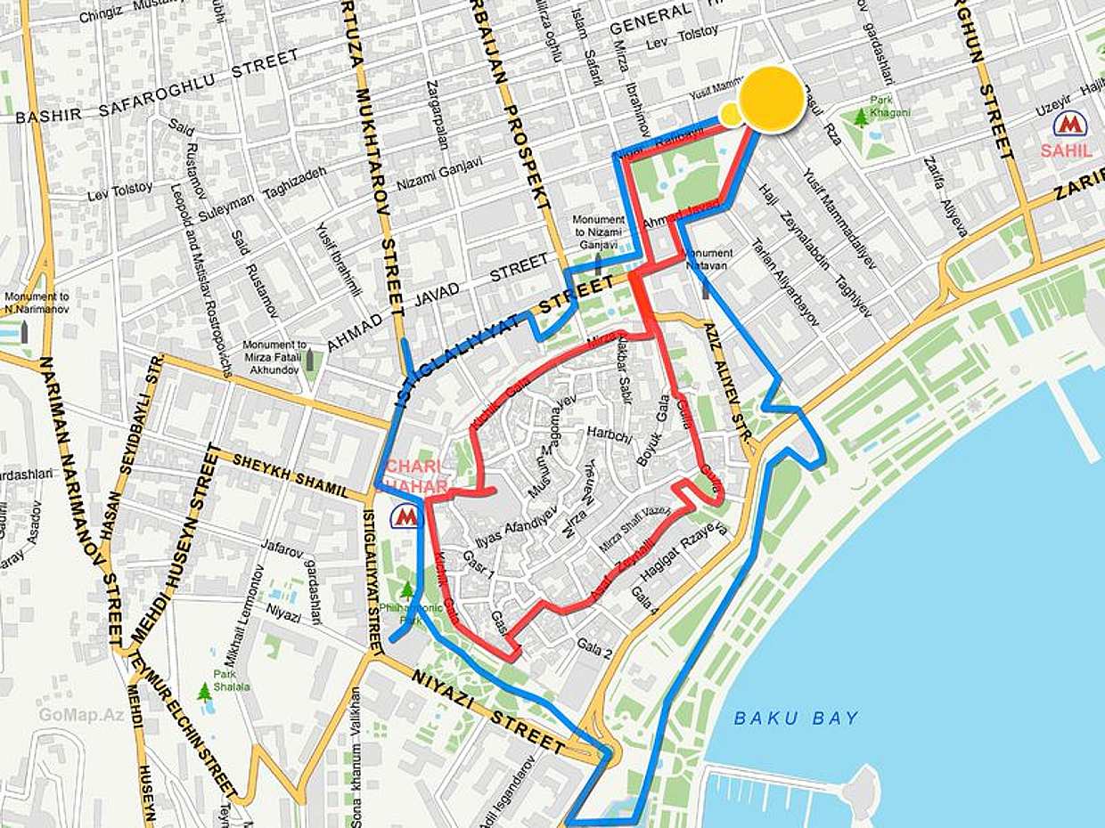 Passeggiata giornaliera a Baku, photo 5