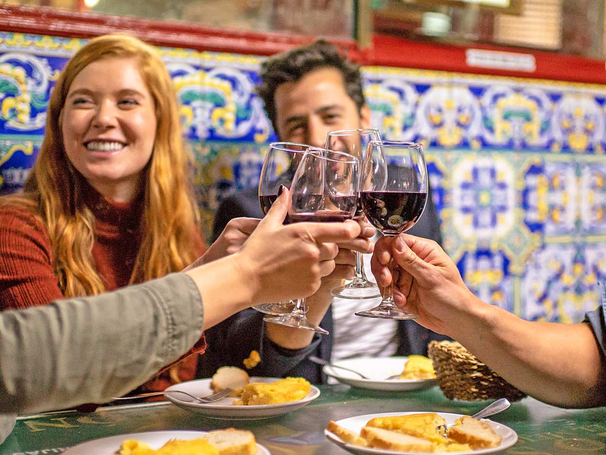 Visite guidée des marchés et tournée de tapas en Espagne, Barcelone.

