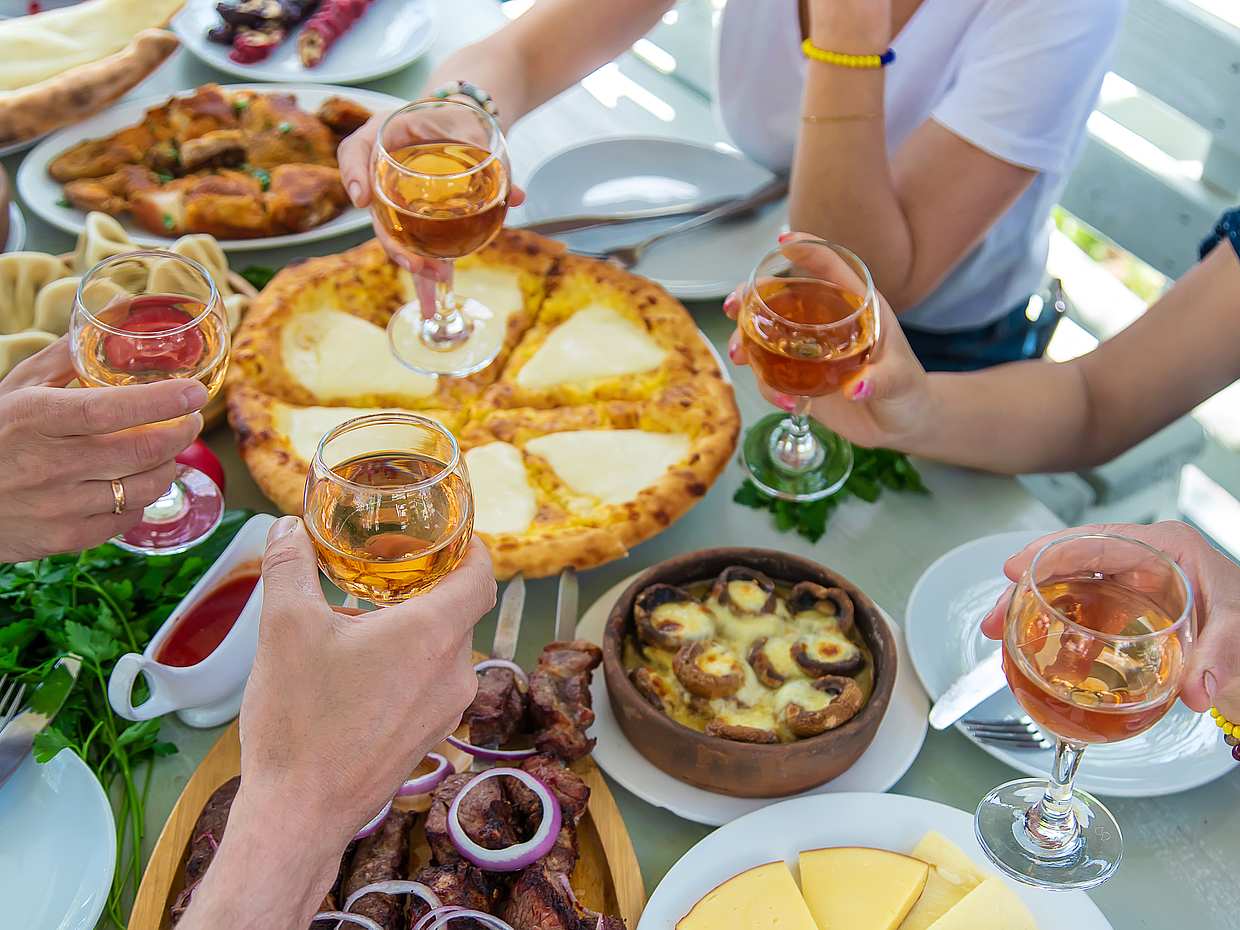 Un goût de Géorgie : Visite gastronomique de 3 heures dans une famille locale