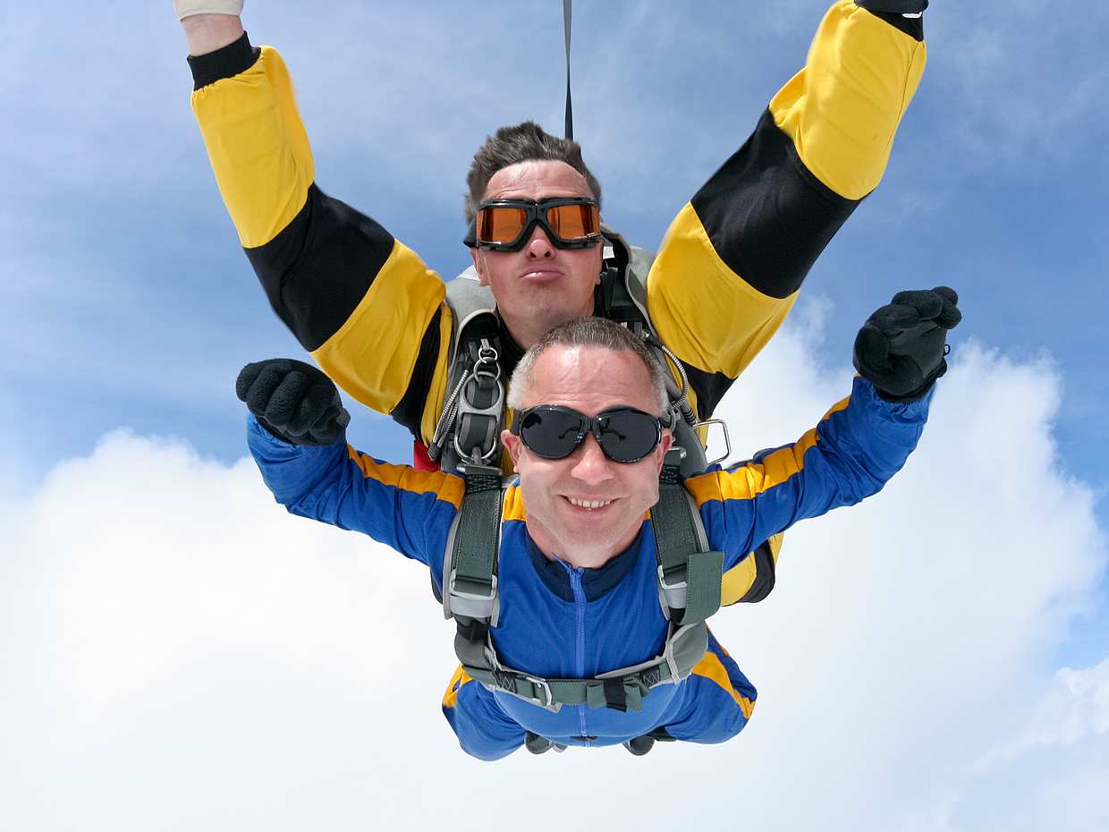 Büyük Giza Piramitleri Üzerinde Tandem Skydiving, photo 3