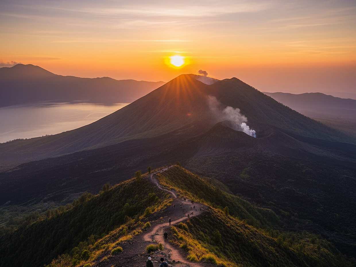Mount Batur Sunrise with Breakfast and Guided Trekking