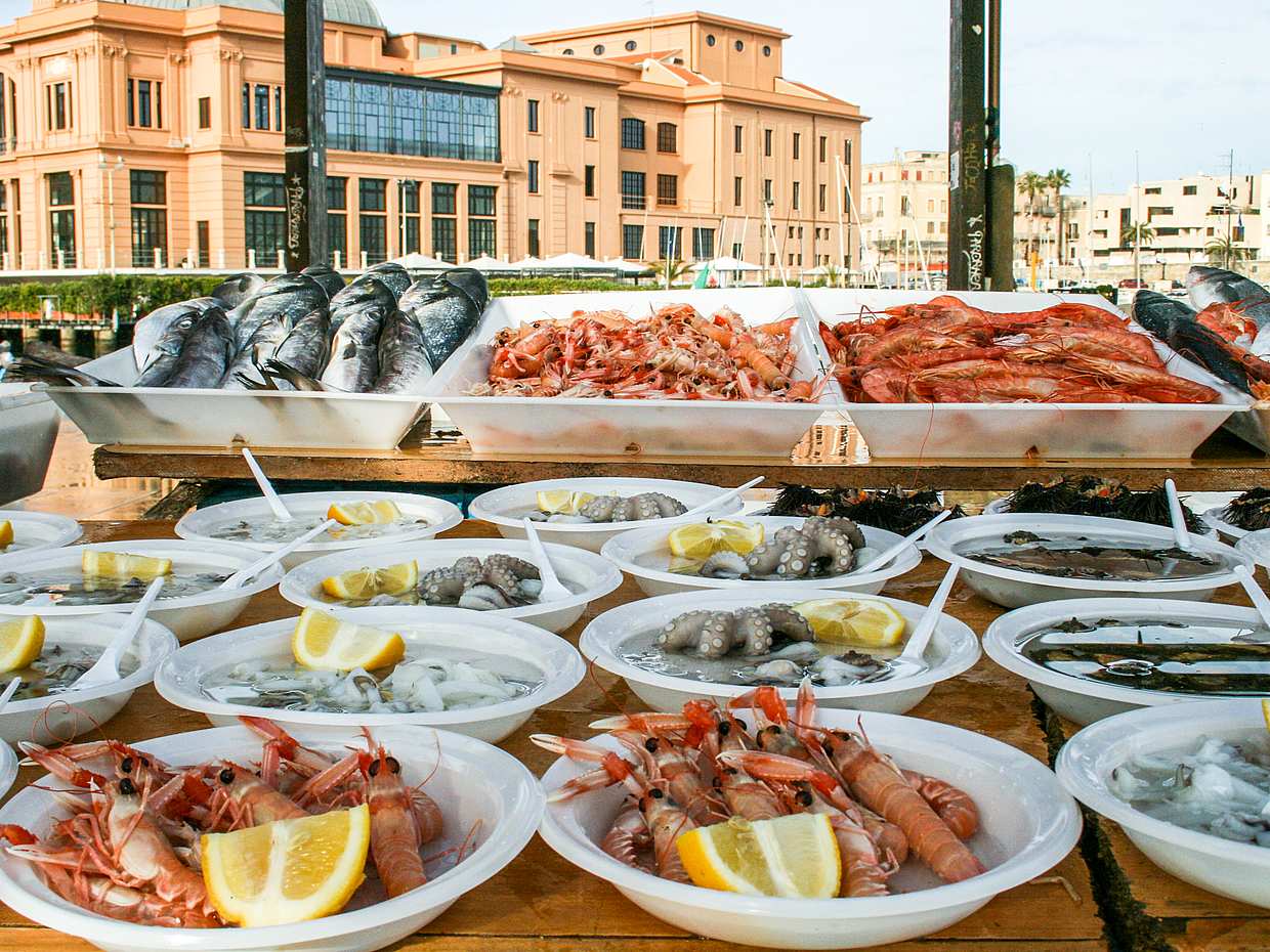 Tour a piedi del cibo di strada a Bari