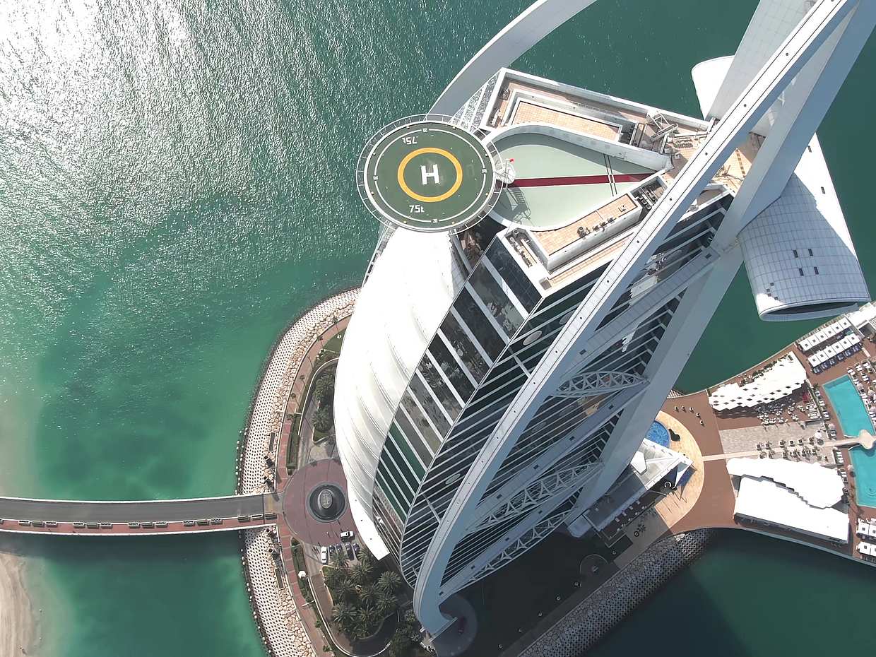 Dubai Helicopter from Atlantis the Palm Helipad Tour, United Arab Emirates