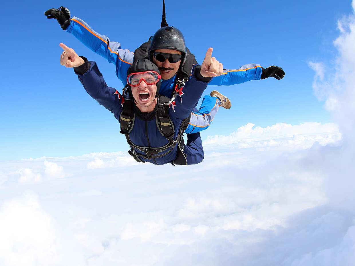 Büyük Giza Piramitleri Üzerinde Tandem Skydiving, photo 2