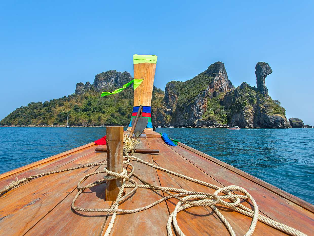Krabi: Four Island and Sand Bank by Longtail Boat, photo 3