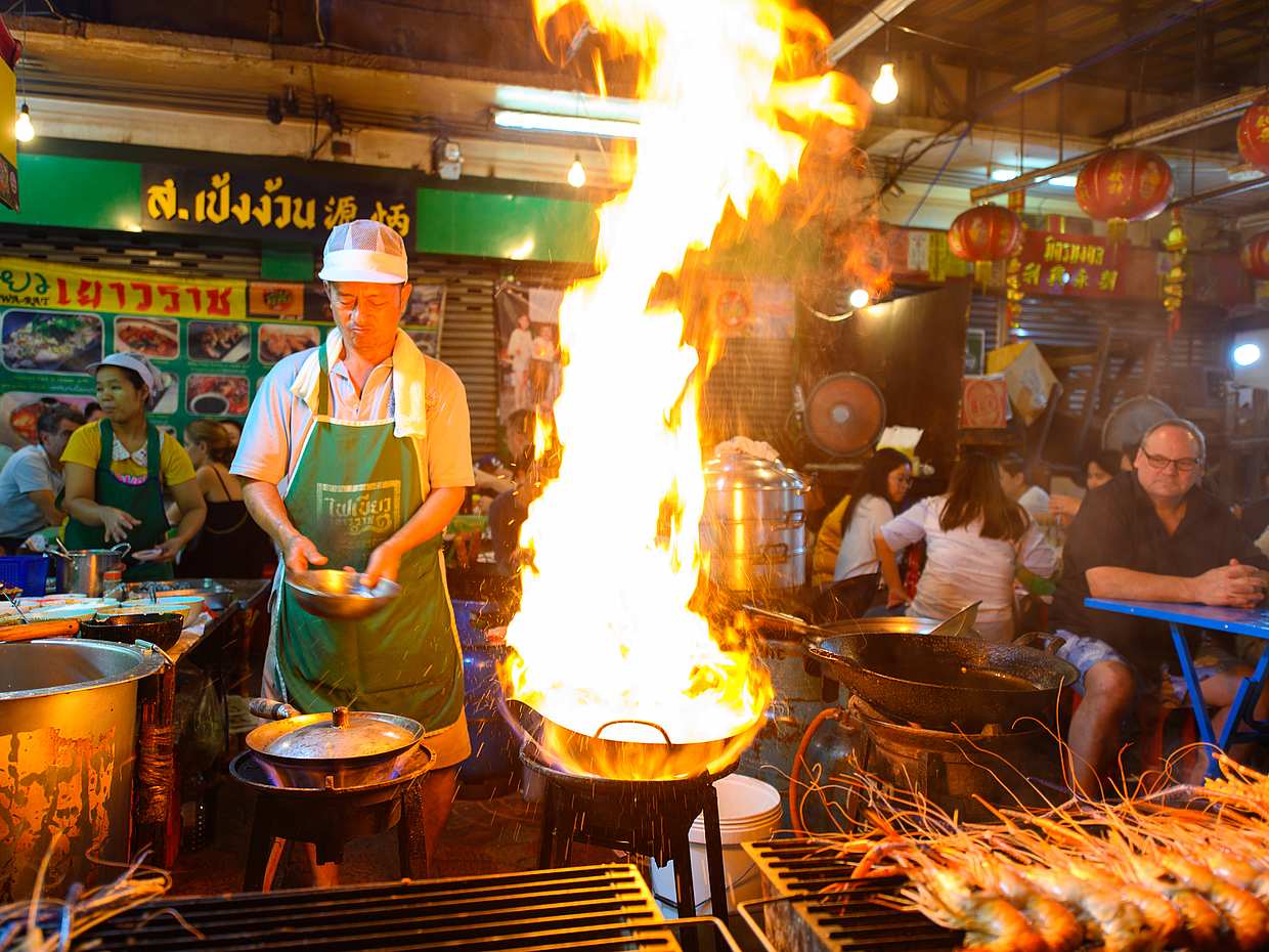 Bangkok di notte: Tour a piedi del cibo di strada
