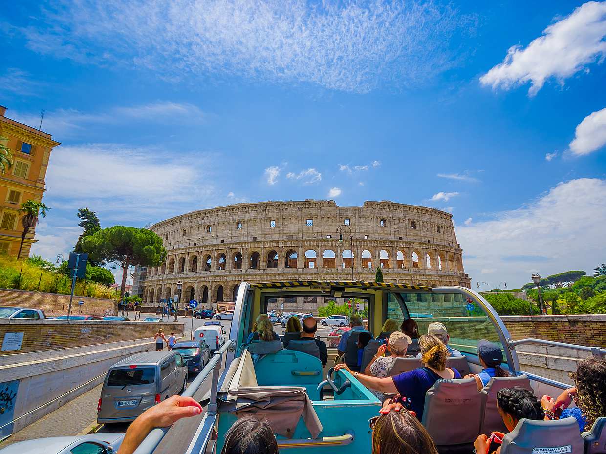 Hop-on Hop-off Panoramic Rome Bus Tour Daily Ticket