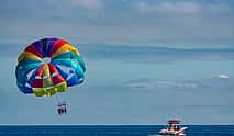 Photo 3 Experience Thrilling Dubai Parasailing Tour