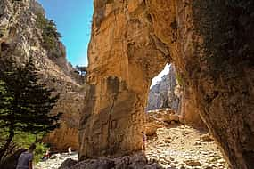 Foto 1 Imbros-Schlucht von Chania aus