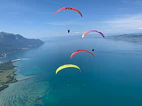 Foto 1 Vuelo en parapente en el lago Lemán