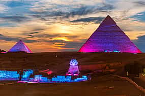 Foto 1 Spettacolo di suoni e luci alle Piramidi di Giza