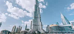 Photo 1 Burj Khalifa, 124e étage, HEURES DE POINTE + billet combiné pour l'aquarium The Underwater Zoo aux Émirats arabes unis.