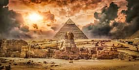 Foto 1 Tour di una giornata intera delle Piramidi di Giza, della Sfinge, di Memphis e di Saqqara