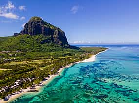 Photo 1 Underwater Waterfall Helicopter Tour from Chamarel