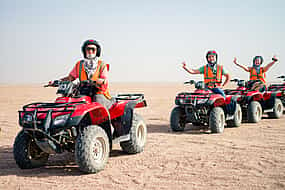 Photo 1 3-hour Desert Safari Quad Bike and Camel Ride in Hurghada