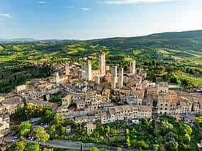 Foto 1 San Gimignano, Chianti und Montalcino von Siena aus