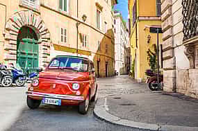 Photo 1 Pizza and Ice-cream Fiat 500 Private Self-drive Tour for Families