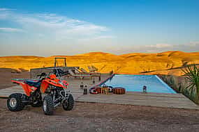 Photo 1 Half-day Agafay Desert Safari with Camel Ride and ATV Ride