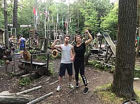 Photo 1 Private Fitness Experience to Unique Moscow Forest Gym.