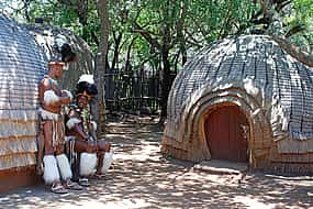 Foto 1 Excursión privada a la Aldea Cultural de Lesedi y al Parque de los Leones