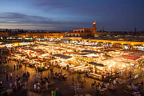 Foto 1 Marrakesch bei Nacht Rundgang