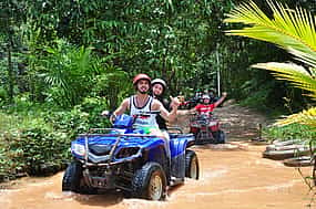 Foto 1 Phuket: Rafting 5 km, tirolina Flying Fox y paseos en quad