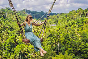 Foto 1 Das Beste von Ubud Ganztägige private Tour mit Dschungelschaukel