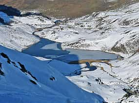 Foto 1 Schneeschuhwanderung zum Isaby-See in Frankreich