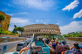 Photo 1 Hop-on Hop-off Panoramic Rome Bus Tour Daily Ticket