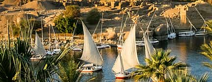 Фото 2 Excursión a la presa de Asuán y navegación en Felucca