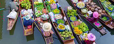 Photo 3 Erawan Waterfall, Floating and Railway Market. Private Tour from Bangkok