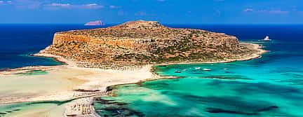 Foto 2 Balos - Blaue Lagune und die Insel Gramvousa von Heraklion aus