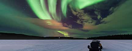 Photo 3 Small Group Aurora Snowmobiling