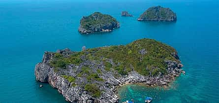 Foto 2 Samui: Ang Thong National Marine Park mit Schnorcheln mit einem großen Boot