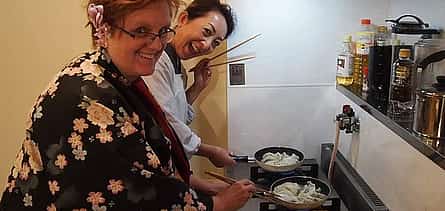 Foto 2 Elaboración de gyozas en el centro de Kioto