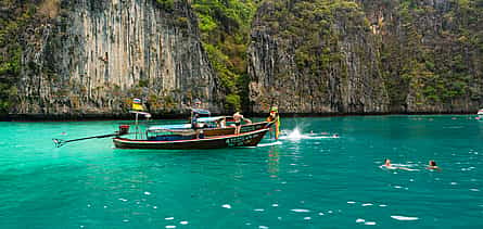 Фото 2 Krabi: Four Island and Sand Bank by Longtail Boat