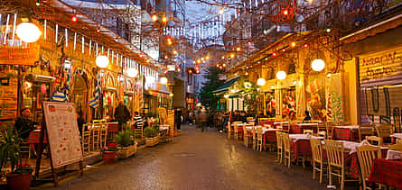 Photo 2 Athens by Night Small Group Sightseeing with Drinks and Food Tasting