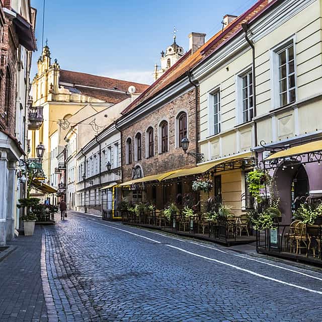 Ein täglicher Spaziergang durch Vilnius