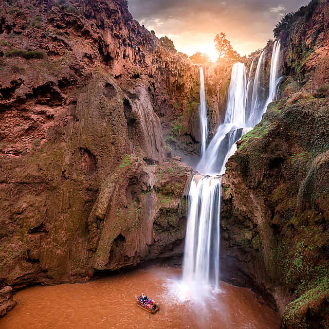 Excursión de un día a las cascadas de Ouzoud desde Marrakech