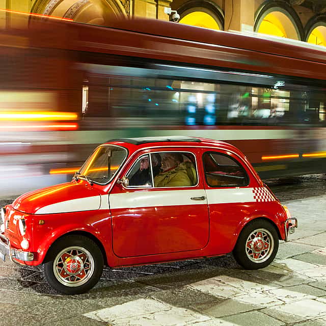 Night Tour of Rome in a Vintage Fiat 500