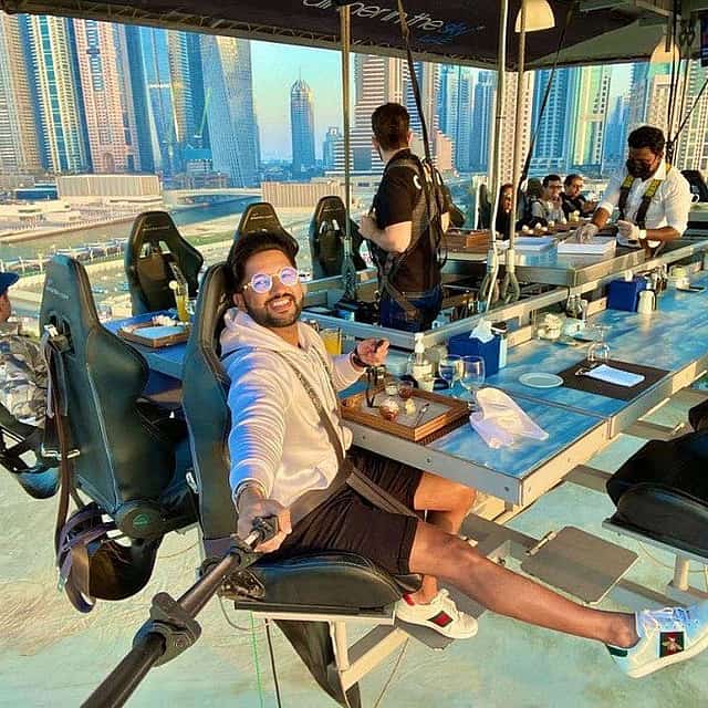 Dinner in the Sky  at Week Days