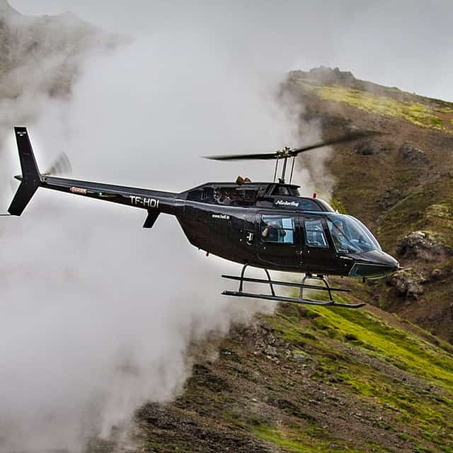 Excursión en helicóptero por el País de las Brujas y los Duendes-Kerlingarfjöll