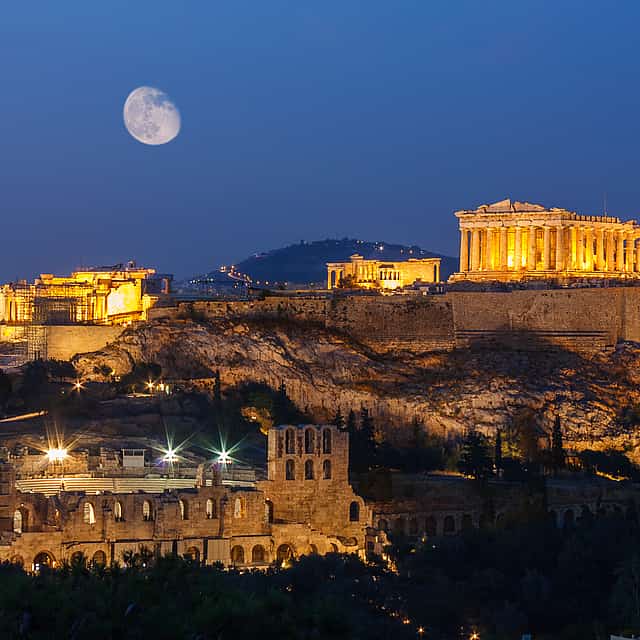Athene bij Nacht Privé Tour