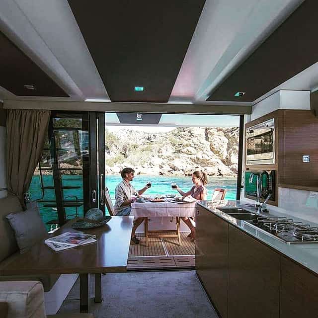 Romantic Picnic on Boat in Lisbon