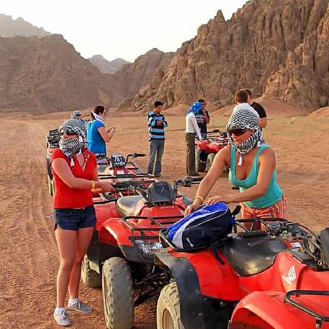 Avventura in quad nel deserto di Sharm