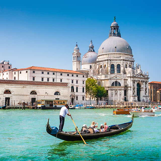 Charming Gondola Ride on Grand Canal