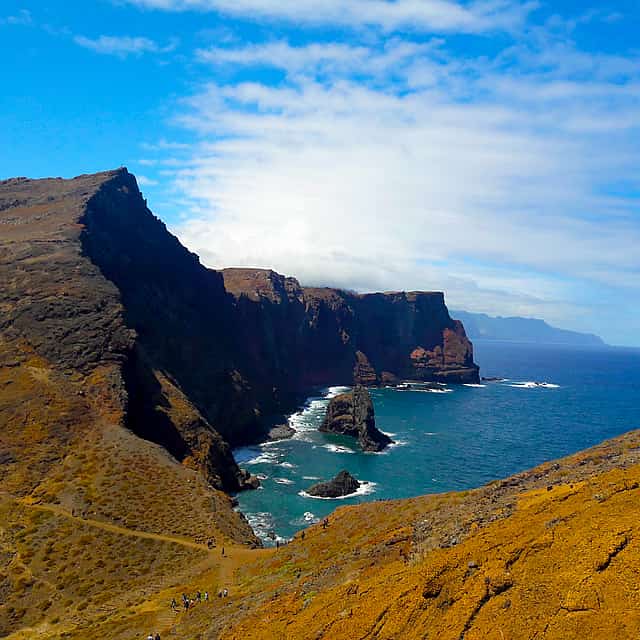 Vereda da Ponta de São Lourenço Passeio pedestre de dia inteiro